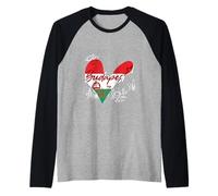 Ungheria Simboli Iconici E Monumenti Budapest Lovers Maglia con Maniche Raglan