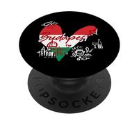 Ungheria Simboli Iconici E Monumenti Budapest Lovers PopSockets PopGrip Adesivo