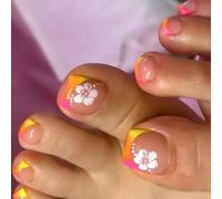 Unghia Falsa Corta Quadrata Premere Premere Sulle Punta Delle Punta Acrilico False False Unghie Artificiali Copertine Piene Coperture Francesi Unghie Finta Con Design Con Design