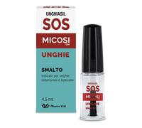 Unghiasil SOS Micosi Flacone Di Vetro Con Pennello Applicatore 5 ml