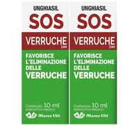Unghiasil SOS Verruche Flacone con Pennellino 2x10 ml