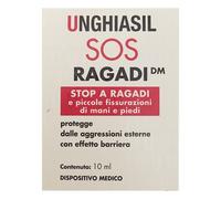Unghiasil UNGHIASIL SOS RAGADI FLACONE 10 ML CON PENNELLINO E 9 CEROTTI COPRIVERRUCA