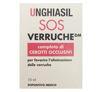 DISPOSITIVO MEDICO PER VERRUCHE IN FLACONE CON PENNELLINO +9 CEROTTI COPRIVERRUCA