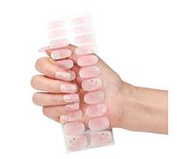 Unghie abbronzanti adesivi artistici stili francesi unghie in gel strisce involucri unghie indurite strisce di vernice decorazione per unghie
