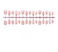 Unghie Acriliche A Pressione,30 Pezzi Adesivi Per Manicure Con Design 3D In Rilievo | Unghie Finte In Gel E Acrilico,Adatto per Casa, Ufficio, Centro Estetico, Vacanze, Matrimonio e Compleanno