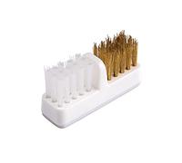 Unghie Art Bit Pulito Pennello Rame Punte per Trapano Filo Pulitore Doppia Testa Accessori Manicure Nail Art Duster Drill Bit Set Spazzole di Pulizia Strumenti