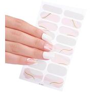 Unghie Art Sticker Con File Gel Strisce Polacco Sticker Wraps Unghie Art Decorazione Per La Ragazza
