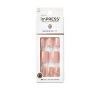 Unghie artificiali Kiss ImPRESS WIDER IMW01C x30 S