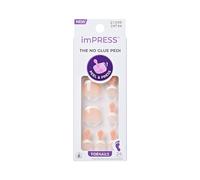 Unghie dei piedi Kiss imPRESS - Blanc Chic