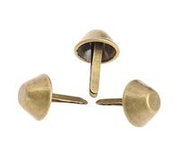 unghie dei pin, Chiodi for tappezzeria, puntine da disegno, puntine decorative for mobili, 100 pezzi da 15 mm in bronzo antico, chiodi for secchi in ferro, scatola decorativa for chiodi