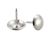unghie dei pin, Chiodi for tappezzeria, puntine da disegno, puntine decorative for mobili, 40 pezzi Chiodi for tappezzeria Puntine for mobili 14 mm/0,55" Diametro testa Puntine da disegno in rame