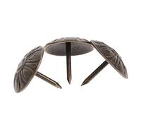 unghie dei pin， Puntine for tappezzeria, puntine da disegno, puntine decorative for mobili, 100 pezzi da 16 mm in bronzo antico for tappezzeria, chiodi, borchie, chiodi decorativi vintage for mobili