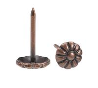 unghie dei pin, Puntine for tappezzeria, puntine da disegno, puntine decorative for mobili, 20 pezzi di chiodi for tappezzeria, 9 mm di diametro, testa rotonda, puntina anticata, tono rame