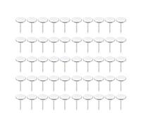unghie dei pin， Puntine for tappezzeria, puntine da disegno, puntine decorative for mobili, 50 pezzi, chiodi for mobili antichi da 11 * 17 mm, puntine da disegno, chiodi in argento, chiodi a testa pia