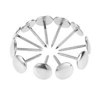 unghie dei pin, Puntine for tappezzeria, puntine da disegno, puntine decorative for mobili, 50 pezzi di chiodi for tappezzeria in argento, gioielli, scatola di legno, divano, mobili, 12 * 21 mm