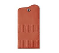 Unghie Drill Bit Organizzatori Chiusura a Scatto 20 Scomparti PU Custodia di Immagazzinaggio Per Unghie Arte Professionale Multi Scomparto Nail Drill Bit Pouch PU