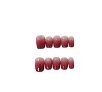 Unghie Finte 10Pcs Short Handmade Light Green Press On Nails Cat Eyes Pure Ballerina Decoration Wearable False Nails Full Cover Nail Tips Art(14-XS)