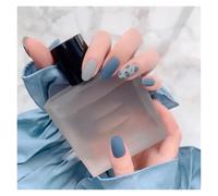 Unghie Finte 24Pcs/Box 2022 Cute and Playful Frozen Watermelon Women Girls Nail Art Fake Nails Handmade Coffin Cute Press-On Nails(JP990-B)
