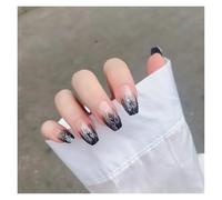 Unghie Finte 24Pcs/Box 2022 Cute and Playful Frozen Watermelon Women Girls Nail Art Fake Nails Handmade Coffin Cute Press-On Nails(JP1571-B)