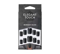 Unghie Finte Elegant Touch Core Colour Midnight black [24 pcs]