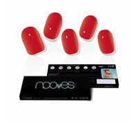 Unghie Finte Nooves Crimson red Gel Autoadesive Rosso