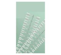 Unghie Finte Unghie finte corte a mezza copertura, 150 pezzi, completamente opache, 12 misure, senza curva a C, for extension unghie, fai da te, salone di bellezza(HF Short Coffin)