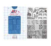 Unghie Fiori Artistico Piatti Stampaggio Immagini Piastre Timbratura Temela Manicure Strumento Per Le Manicure Femminili