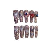 Unghie for migliorare il temperamento, unghia della mano" lamina ungueale toppa for unghie studentessa Spice Girl (confezione da 10 pezzi)(M)