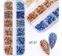 Unghie In Con Retro Diamanti Gemme Trasparenti Gioielli Pietre Per Unghie Fai Da Te Decorazioni Artistiche Kit Perle E E Ciondoli Penna Per Cera Perla