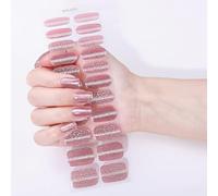 Unghie in gel Appliques Glitter Impacchi Pieni Disegni Occhi Alla Moda Accessori Manicure Lunga Usura Per Le Donne Adesivi Gel Adesivo Del Chiodo