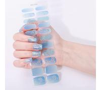 Unghie in gel Appliques Glitter Impacchi Pieni Disegni Occhi Alla Moda Accessori Manicure Lunga Usura Per Le Donne Principianti Amichevole Nail Kit