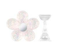 Unghie In Piedi Per Stampa Su Display Forma Di Fiore Pratica Artificiale Supporto Magnetico Falso Espositore Chiodo Forma Di Fiore Consigli Pratica Per I Saloni