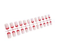 Unghie quadrate Suggerimenti Unghie finte Colle sulle Unghie Stick On Nails Premere sulle Unghie Unghie Artificiali Unghie