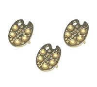 Unghie Tavolozza Artificiale Dita Anelli Unghie Unghie Artificiali Pittura Gel Palette Unghie Art Manicure Strumenti 3pcs/Set