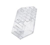 Unghie trasparenti Lucido Supporto Acrilico Rack Trucco Case Unghie Lucido Collezione Display Manicure Soluzione di Stoccaggio