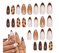 unghiefinte - Set per unghiea pressione, punte per unghieartificiali riutilizzabili, sofisticata di colori alternativa al gel acrilico | Soluzione per fai-da-te per l'uso nel sal