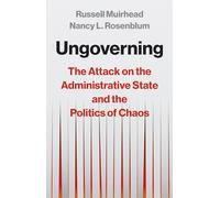 Russell Muirhead Nancy L. Ro Ungoverning (Copertina rigida) (PRESALE 01/10/2024)