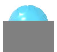 Ungtyb Air Pillow for Ground Pools, Inflatable Ice Equalizer Float, Heavy-Duty Winter Protection Pad, Durable Pool Cover Support Cushion, for Backyard Lake Resort Beach Tubing Vacation Use 1.33m