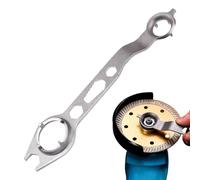 Ungtyb Angle Grinder Wrench, Double-Head Adjustable Spanner, Four-Claw Repair Tool, Angle Grinder Attachments for Comfortable Handling, Tightening and Removing Screws, 7.87 Inches