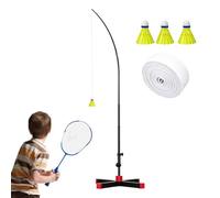 Ungtyb Badminton Rebound Trainer Strumento automatico di rimbalzo per auto-esercizio | Badminton Training Aid per interni ed esterni, casa, cortile, adulti, bambini, principianti