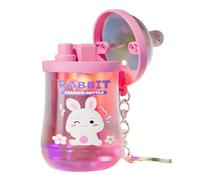 Ungtyb Beach Water Sprayer Lighted Kid Water Sprayer, Milk Bottle Shape Lightweight Interactive Outdoor Toy, Funny H2O Blasters for Home Backyard Park Festival Summer Play Use 3.46x1.69in