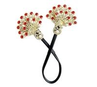 Ungtyb Bun Hair Maker, Chinese Style Rhinestone Twist, Fashionable Donut Curl Accessory, Stylish Bun Maker for Daily Use & Special Celebrations, 13.78in