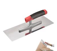 Ungtyb Cazzuola per cartongesso, resistente alla ruggine, utensili manuali professionali per la costruzione di calcestruzzo, per stuccatura di pavimenti, finiture, cemento, muratura, piastrelle, malta