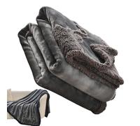 Ungtyb Christmas Throw Blanket - Double Layer Elk Holiday Bed and Couch Throw | Soft Cozy Blanket for Sofa, Bedroom, Living Room, Offices, School, Nap, Camping, Apartment, Dorm, Kids, Adults