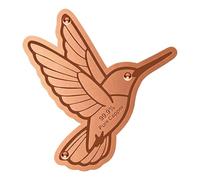 Ungtyb Copper Bird Bath - Portable Outdoor Garden Bowl for Birds Drinking And Cleaning | Metal Basin Yard Patio Balcony Pond Decor Wildlife Water Station Exterior Use