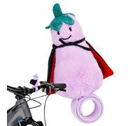 Ungtyb Decorazione per manubrio della bicicletta, bambola di peluche a forma di frutta e verdura, decorazione per manubrio per ciclisti urbani, bambini e adulti, per carnevale, accessori per ciclismo