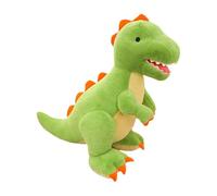 Ungtyb Dinosaur Plush Toy, Stuffed Animal Pillow, Soft Cuddly Buddy, Huggable Comfort Cushion, Cute Cartoon Design, Bedtime, Birthday, Travel, Playroom, 28cm Green Yellow Cotton