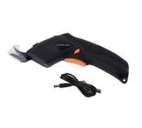 Ungtyb Electric Scissors, Cordless Handheld Shears, Usb Rechargeable Cutting Tool, Speed Control Blades Ideal for Fabric, Leather, Carpet and Cardboard, 5.12x2.76x1.58 in