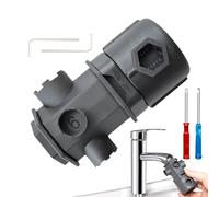 Ungtyb Faucet Aerator Tool, 16 in 1 Wrench, Sink Aerator Key, Spout Aerator Tool with Multipurpose Functionality and Durable Design for Use Kitchen Sink Faucets and Aerators (1 Set)