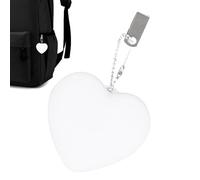 Ungtyb Heart Shaped Purse Light, Motion Sensor Handbag Lamp, Compact Soft Glow, Night Bag Illuminator, Usb Rechargeable for Womens Shoulder Bags, 2.5x2.7 Inches